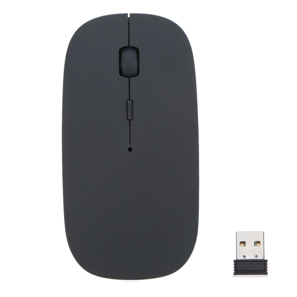 Mouse Ã_x0093_ptico Super Slim Wireless 2.4G 1600 DPI