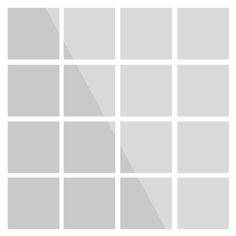 Espelho Adesivo De Parede (16 PeÃ§as) - Frete Gratis