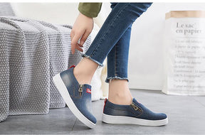 TÃªnis Casual Slip Denim