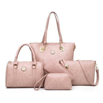 Conjunto Bolsa Luxo Feminina - 05 PeÃ§as