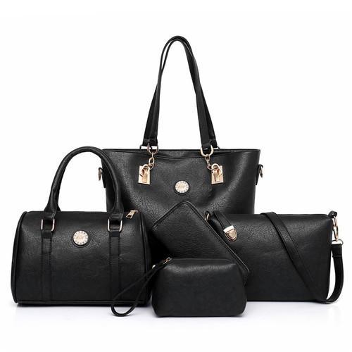 Conjunto Bolsa Luxo Feminina - 05 PeÃ§as