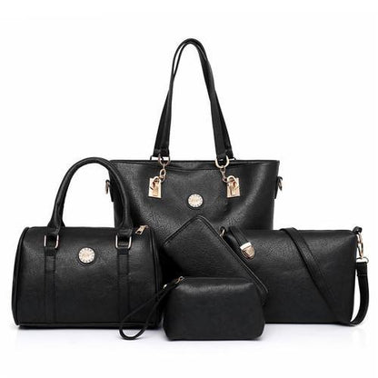 Conjunto Bolsa Luxo Feminina - 05 PeÃ§as